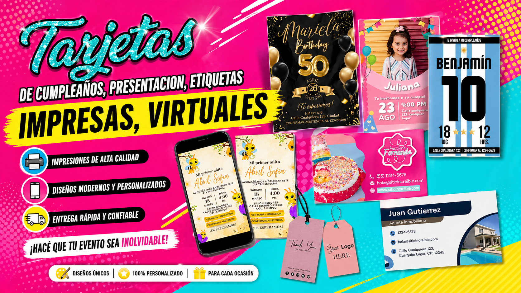 Tarjetas